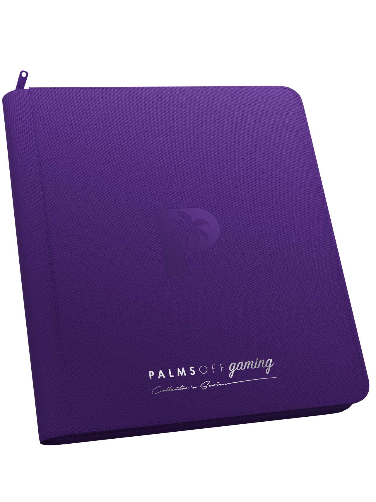 Collector's Series 12 Pocket Zip Binder - Purple
