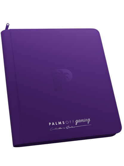 Collector's Series 12 Pocket Zip Binder - Purple