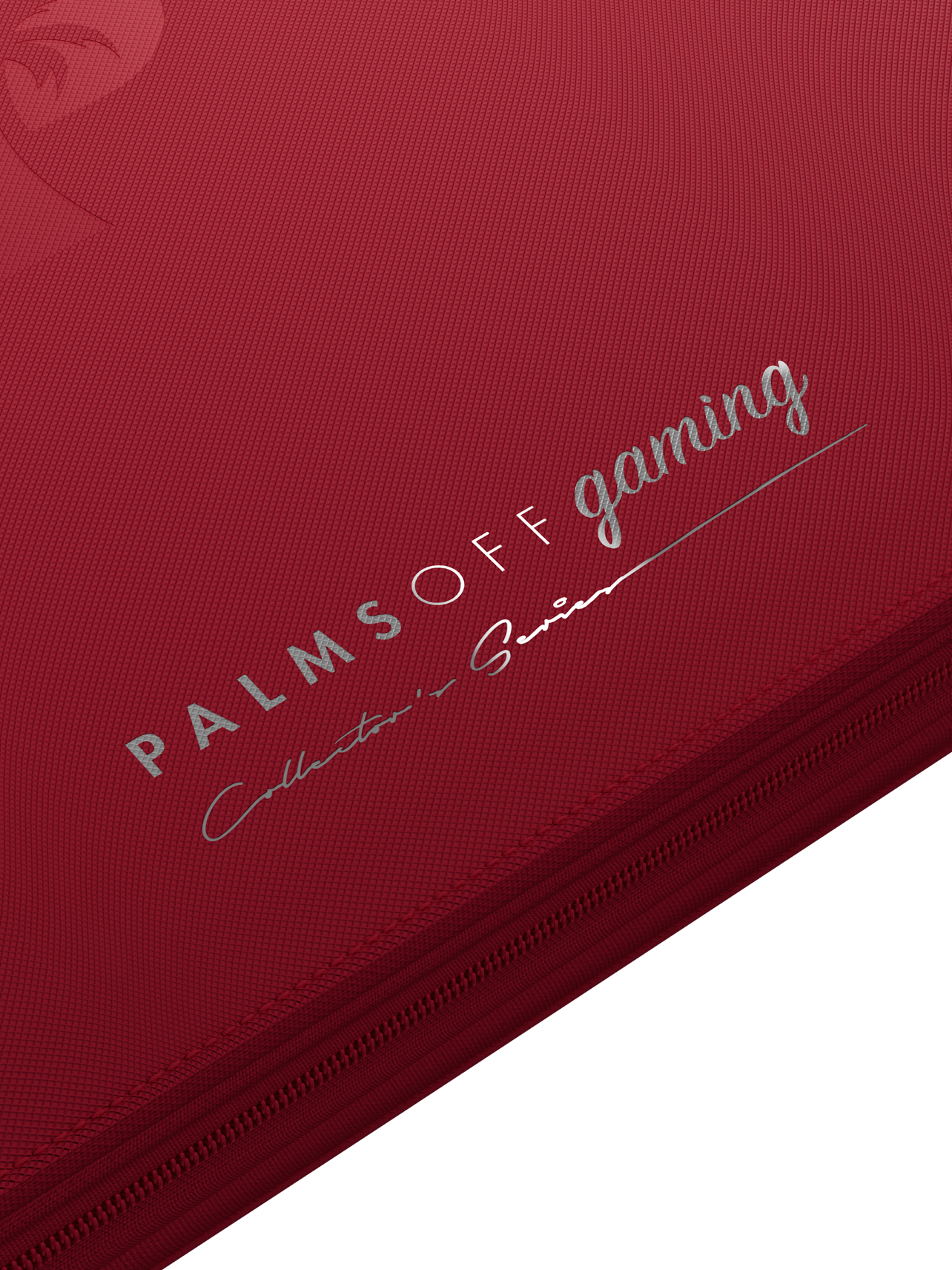 Collector's Series 12 Pocket Zip Binder - Red