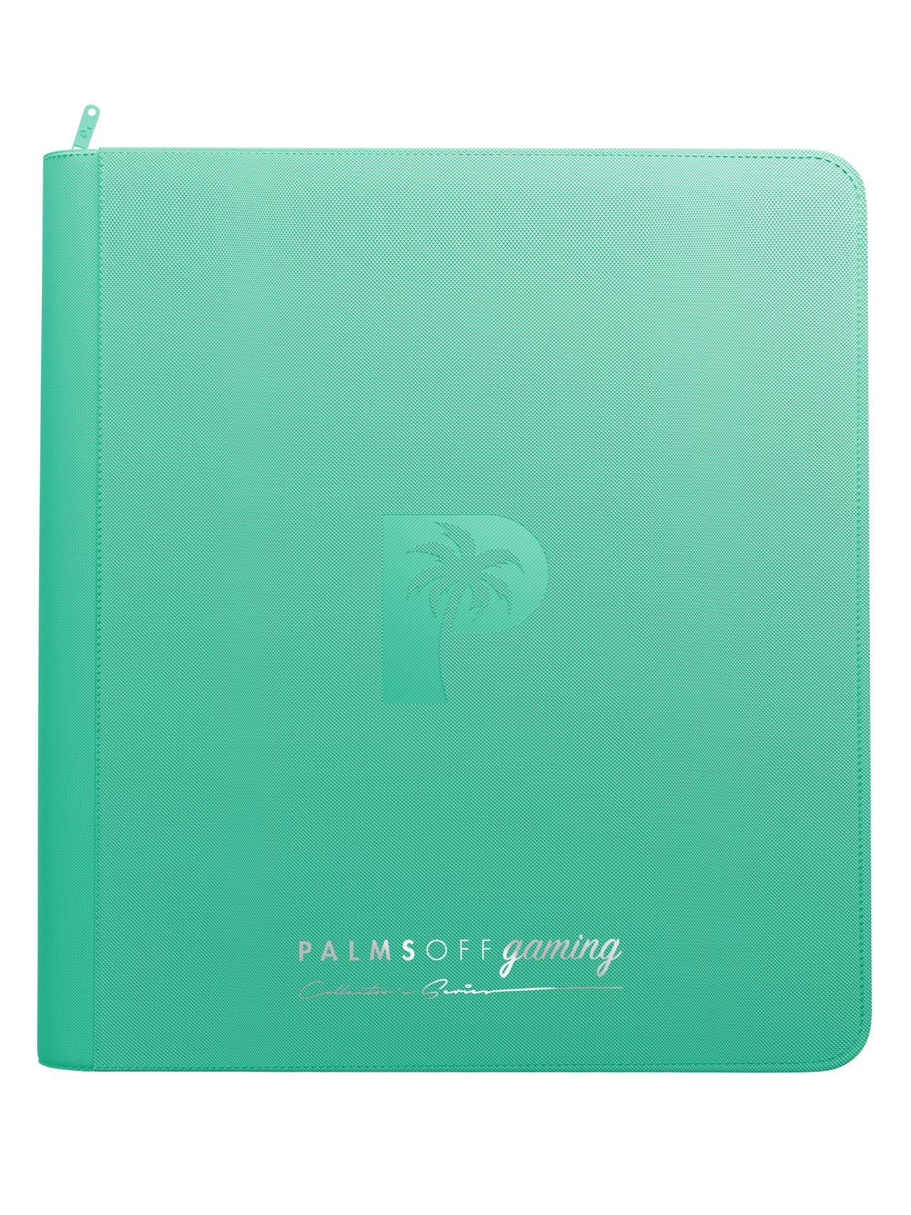 Collector's Series 12 Pocket Zip Binder - Turquoise