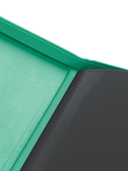 Collector's Series 12 Pocket Zip Binder - Turquoise