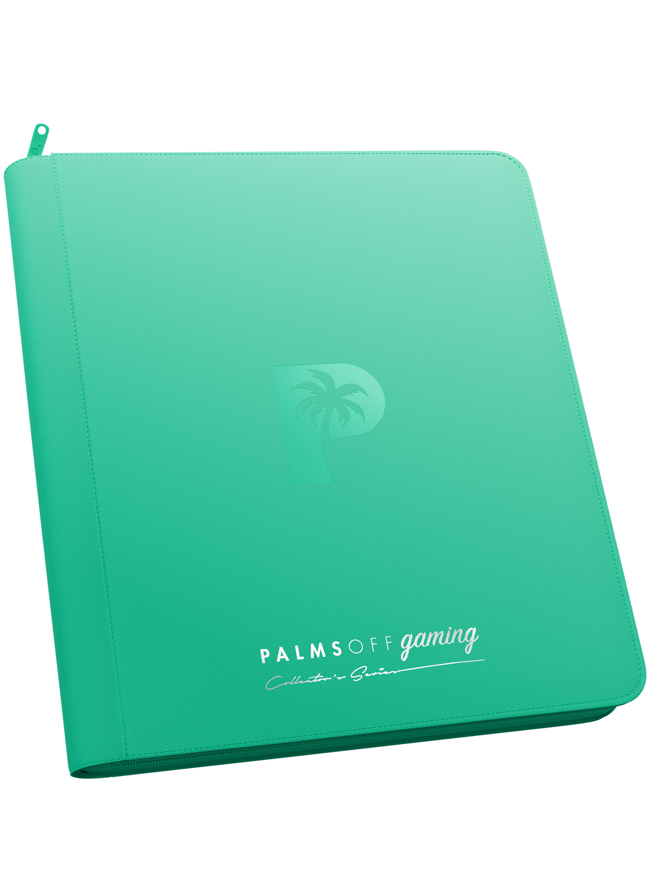 Collector's Series 12 Pocket Zip Binder - Turquoise