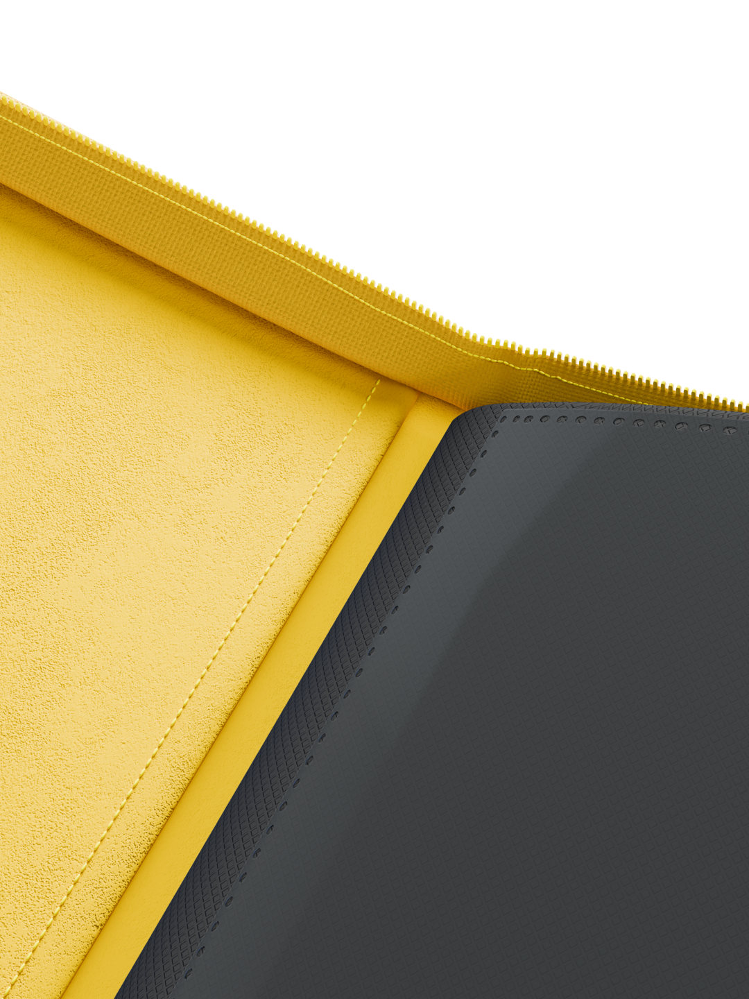 Collector's Series 12 Pocket Zip Binder - Yellow