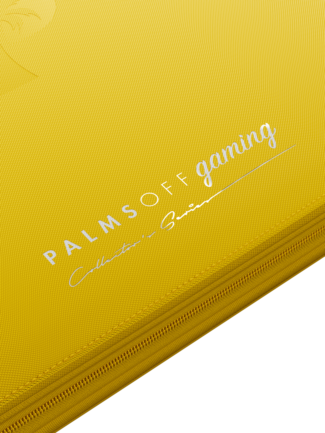 Collector's Series 12 Pocket Zip Binder - Yellow