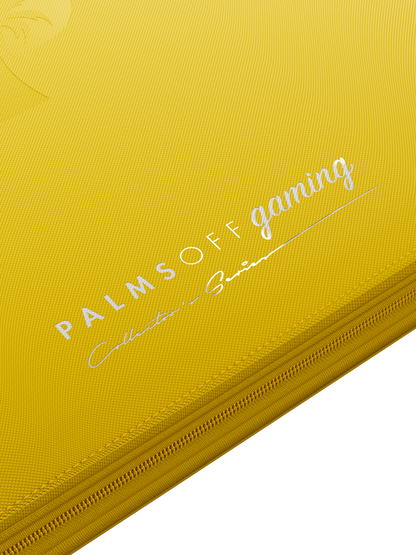 Collector's Series 12 Pocket Zip Binder - Yellow