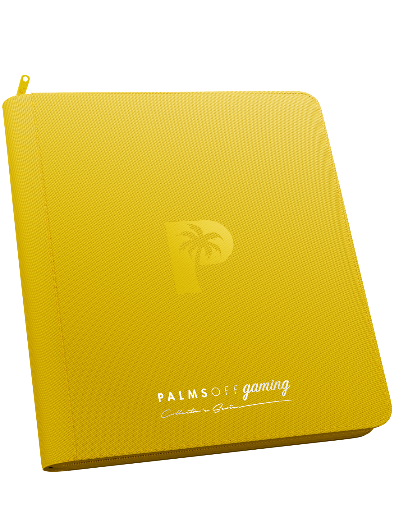 Collector's Series 12 Pocket Zip Binder - Yellow