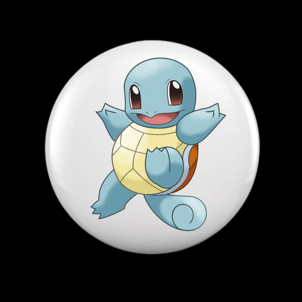 #7 Squirtle Badge