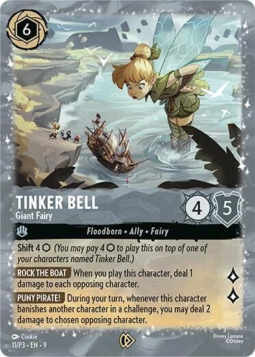 Tinker Bell - Giant Fairy (11/P3) (Disney Lorcana Promo Cards)
