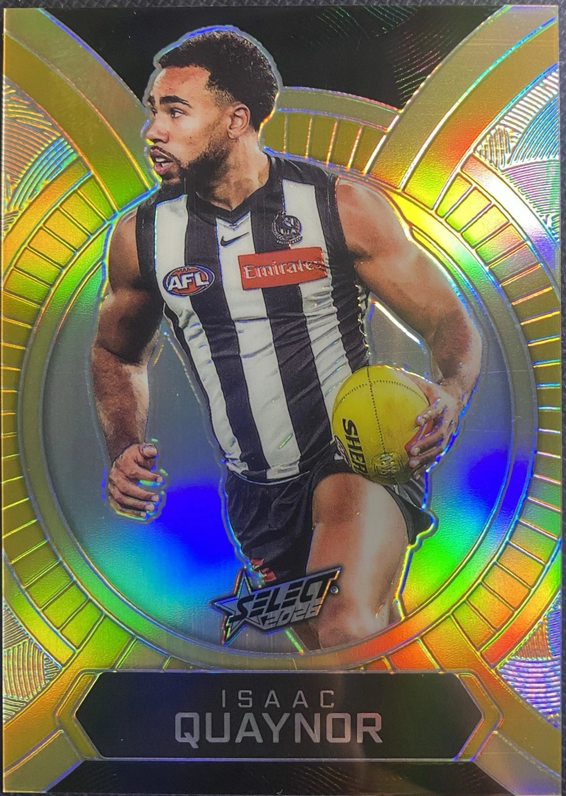 2026 AFL Select Footy Stars Isaac Quaynor LUMINOUS LB39
