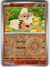 Growlithe (027/182) [Scarlet & Violet: Destined Rivals] Reverse Holo